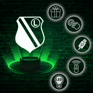Lampka Legia Warszawa