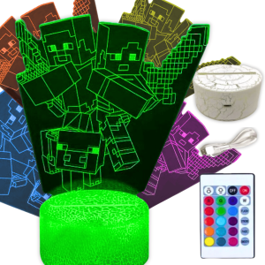 Lampka Minecraft Creeper