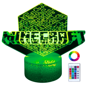 Lampka Minecraft Napis