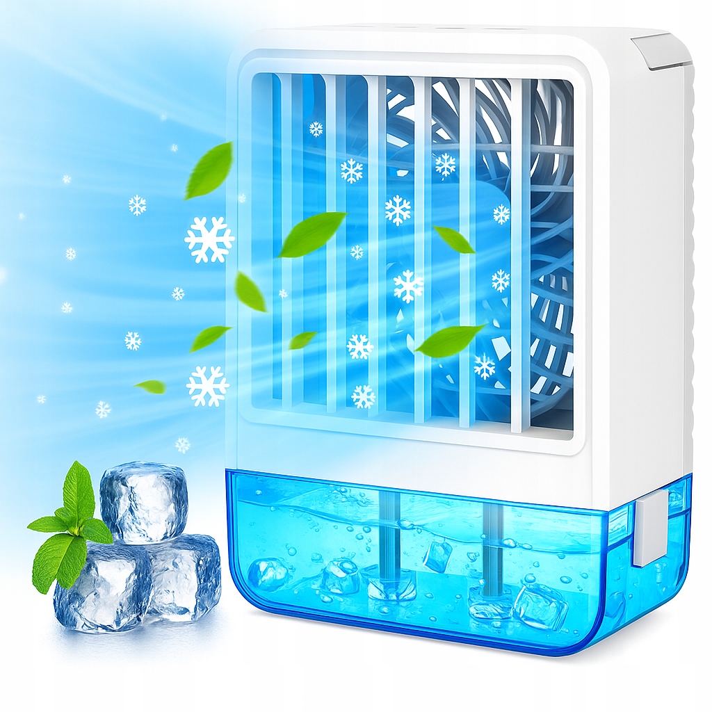 Klimatyzator Przenośny Wiatrak 800 ml